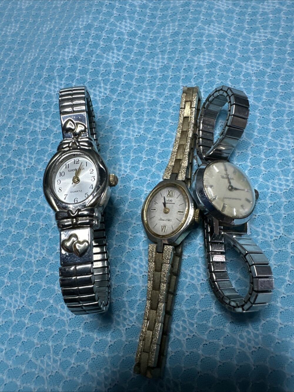 Collection Of 3 Watches - For Repairs & Parts 1 Watch-it, Risa